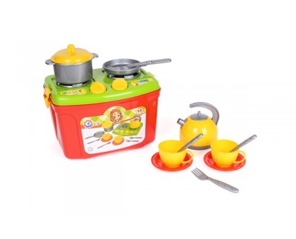 Іграшковий набір дитяча кухня №10 з посудом (TH5934)