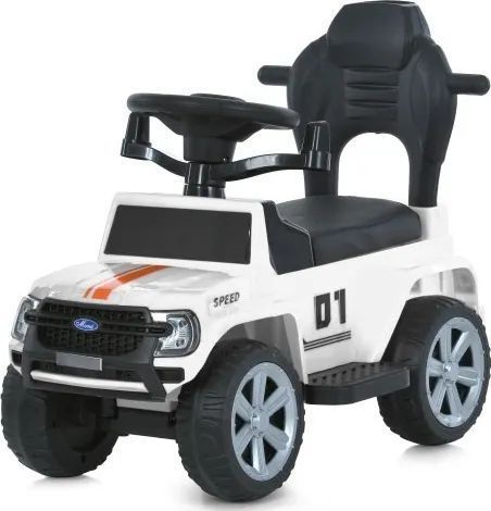 Каталка-толокар Ford 2в1 із звуковими ефектами та батьківською ручкоюта і захисним бампером (M5804EL-1)