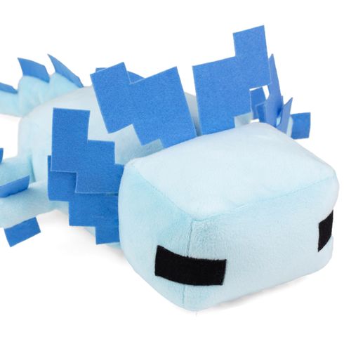 Мягкая игрушка Titatin Minecraft саламандра аксолотль голубая 37 см (TT1012)