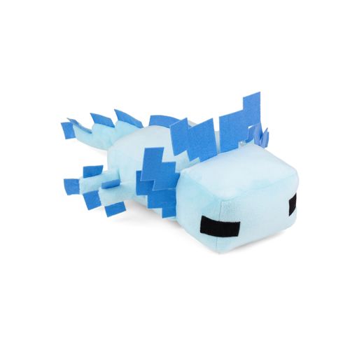 М'яка іграшка Titatin Minecraft саламандра аксолотль блакитна 37 см (TT1012)