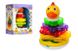 Игрушка-погремушка Limo Toy 3в1 Чудо пирамидка цыплятка (7015-7040UA)