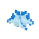 М'яка іграшка Titatin Minecraft саламандра аксолотль блакитна 37 см (TT1012)