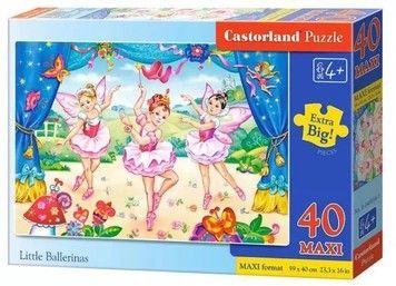 Пазли Castorland MAXI Extra Big Маленькі балерини 40 ел (CS0001LB)