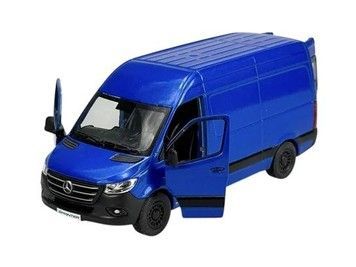 Іграшкова модель Kinsmart Mercedes-Benz 5 Sprinter інерційна металева синя (KT5426WBL)
