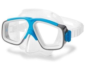 Маска INTEX Aquaflow для снорклінгу блакитна (55975BL)