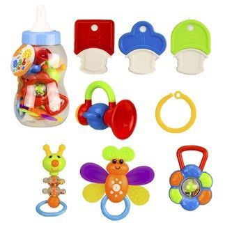 Набор погремушек Baby kids в бутылочке 7 шт 29 см (SL-84802-2)