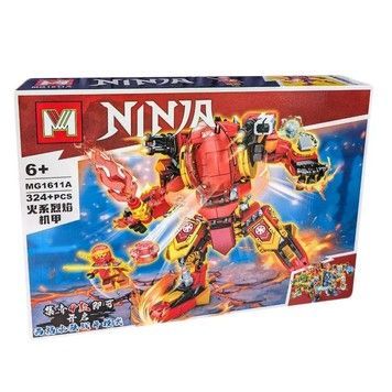 Конструктор NINJA Механизм пламени 324 эл (MG1611A)