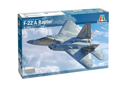 Збірна модель ITALERI F-22 A RAPTOR 1:48 (IT2822)