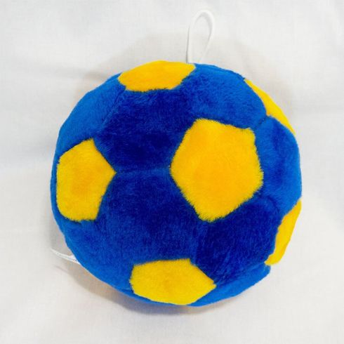 Мягкая игрушка Zolushka Мячик 21см сине-желтый (ZL1301)