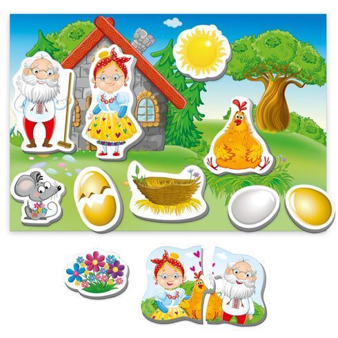 Настільна гра Vladi toys Магнітний театр. Курочка ряба (VT3206-31)