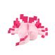 М'яка іграшка Titatin Minecraft саламандра аксолотль рожевий 37 см (TT1011)