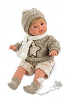 Лялька пупс Llorens Sasha 38см Іспанія (38549)