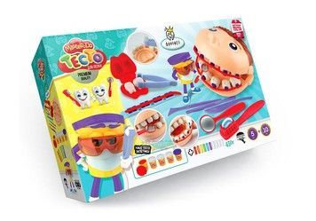 Набор для творчества Danko Toys тесто для лепки Master Do Дантист (рус.) (TMD-12-01)