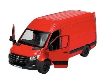 Іграшкова модель Kinsmart Mercedes-Benz 5 Sprinter інерційна металева червона (KT5426WRD)