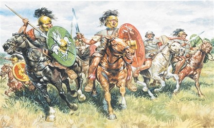 Фигурки коллекционные ITALERI Римская кавалерия ROMAN CАVALRY (IT6028)