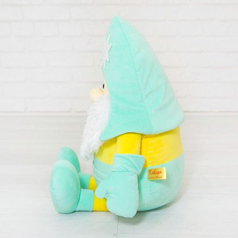 Мягкая игрушка Kidsqo гномик Санта 53см мятно-жёлтый (KD1772)