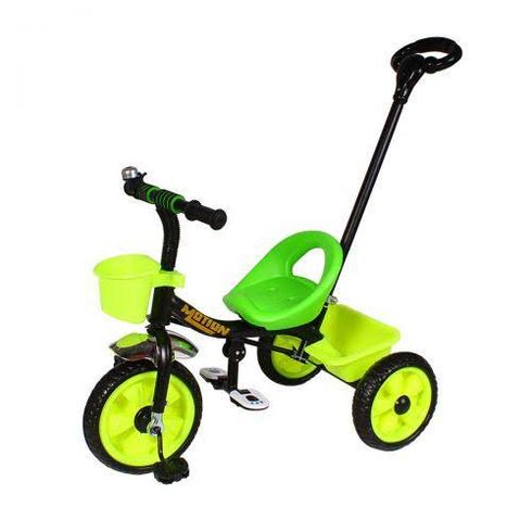 Велосипед трехколесный TILLY MOTION с родительской ручкой салатовый (T-320GR)