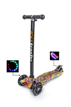 Самокат детский Scale Sport Scooter Maxi Print Magic (858952645)