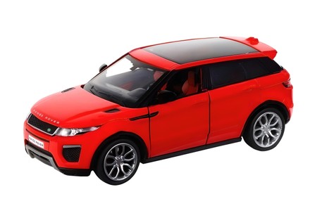 Іграшка дитяча Автопром Range Rover Evoque HSE зі звуковими ефектами 1:32 червоний (68464)