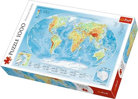 Пазли Trefl Карта світу 1000шт. (10463)