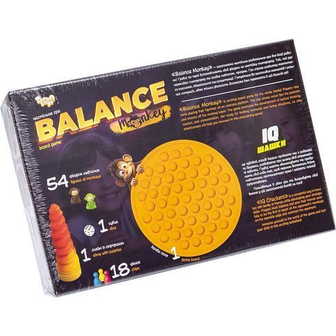 Гра настільна Danko Toys розвиваюча Balance Monkey велика (BalM-02)