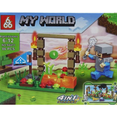 Конструктор My World Minecraft 4 в 1 (MC66071)