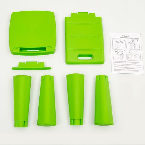 Стілець-табурет для дітей DOLONI трансформер зелений 60 см (04690/2)