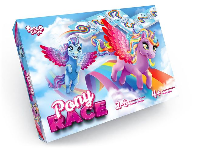 Гра настільна Danko Toys Pony Race (G-PR-01-01)
