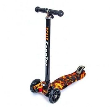 Самокат дитячий Scale Sport Scooter Maxi Print Fire (580452550)