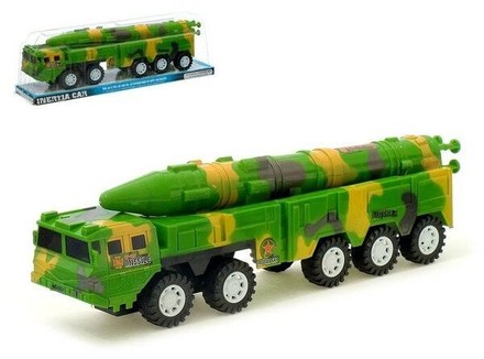 Іграшковий військовий транспорт Ракетний комплекс в слюді (6631TR)