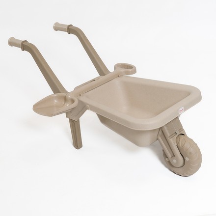 Дитячий візок DOLONI одноколісний з лопаткою бежевий ECO (01530/02eco)