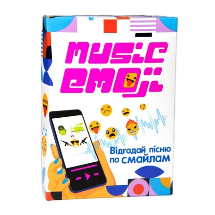 Игра настольная Стратег Music emoji (укр.) (30249)