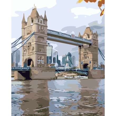 Картина для рисования по номерам Стратег Тауэрский мост 40х50см (SY6129)