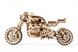 Механічний 3D пазл UGEARS Мотоцикл Scrambler з коляскою UGR-10 (70137)
