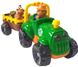 Трактор Limo Toy з причепом зелений українська озвучка (M5572UAGR)