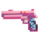 Пистолет игрушечный декоративный Minecraft (K664)