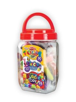 Маса для ліплення Danko Toys 3в1 повітряний пластилін (рос.) (TAB-01-01)
