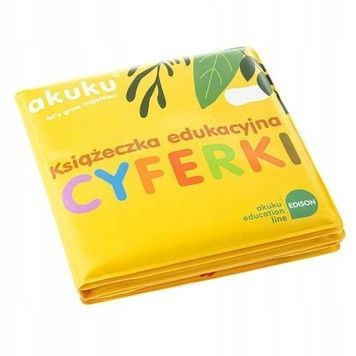 Книжка м'яка AKUKU Перша книга Циферки (A0474)