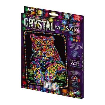 Набор для творчества Danko Toys CRYSTAL MOSAIC Гепард (CRM-02-03)