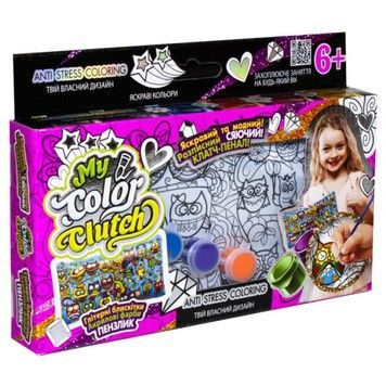 Набір для творчості Danko Toys My Color Clutch Пенал сови (CCL-01-02U)