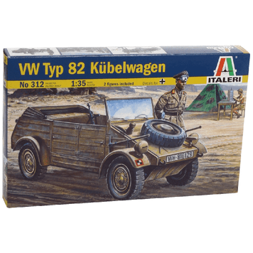 Сборная модель ITALERI 1:35 Volkswagen typ 82 KUBELWAGEN (IT312)