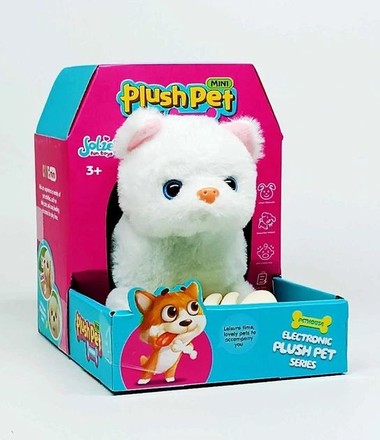 Іграшка дитяча Plush Pet інтерактивна пищалка Кошеня (MC-1053)