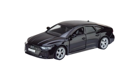 Іграшка дитяча Автопром Audi RS 7 Sportback зі звуковими ефектами 1:35 чорний (68476)