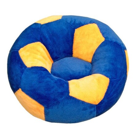 Дитяче Крісло Zolushka м'яч маленьке 60см синьо-жовте (ZL4152)
