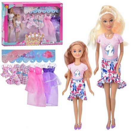 Куклы Defa Lucy Милые сестры стильный гардероб с аксессуарами 29 см (8447PN)
