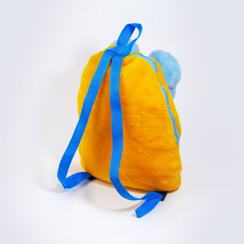 Рюкзак детский Zolushka Мышка 32см жёлто-голубой (ZL2672)