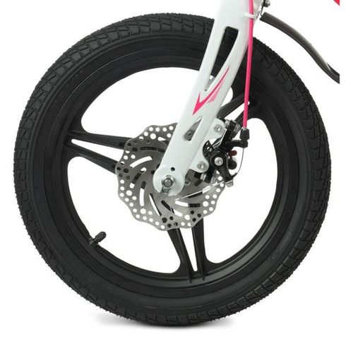 Велосипед двоколісний PROFI Hunter 16" магнієвий малиново-білий (LMG16232)
