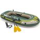 Лодка надувная INTEX Seahawk для отдыха и рыбалки 3-слойная (68347)