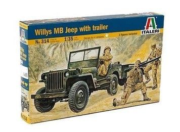 Сборная модель ITALERI 1:35 WILLYS MB JEEP (IT314)