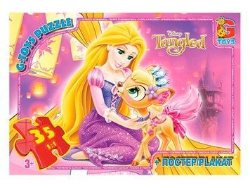 Пазли G-Toys Рапунцель 35 ел (TA010)